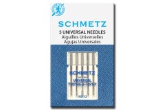 Schmetz Machine Needles, Universal 130/705 H, Size 110/18 (pack of 5)