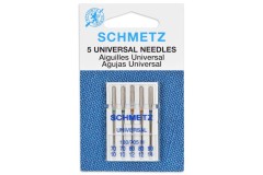Schmetz Machine Needles, Universal 130/705 H, Sizes 70-90/10-14 (pack of 5)