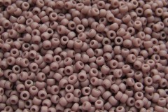 Toho Glass Seed Beads, Opaque Frosted Lavender (0052F) - Size 8, 3mm