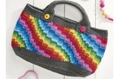 Crochet Between Worlds - True Colours Bargello Bag (Stylecraft Yarn Pack)