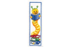 Vervaco - Bookworm Bookmark (Cross Stitch Kit)