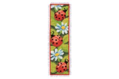 Vervaco - Ladybirds Bookmark (Cross Stitch Kit)