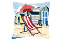 Vervaco - Beach Chair Cushion (Cross Stitch Kit)