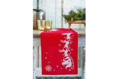 Vervaco - Runner - Sleigh (Cross Stitch & Embroidery Kit)