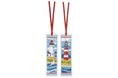 Vervaco - Bookmark - Lighthouses - Set of 2 (Cross Stitch Kit)