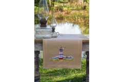 Vervaco - Table Runner - Lighthouses (Cross Stitch Kit)