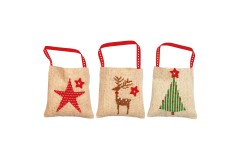 Vervaco - Gift Bags - Christmas - Set of 3 (Cross Stitch Kit)