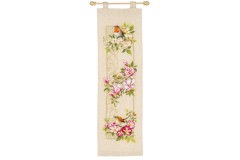 Vervaco - Wall Hanging - Birds & Blossoms (Cross Stitch Kit)