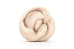 World of Wool Dyed Merino - 23 Micron  - Eggshell (12) - 100g