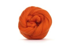 World of Wool Dyed Merino - 23 Micron  - Pumpkin (312) - 100g