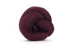 World of Wool Dyed Merino - 23 Micron  - Burgundy (318) - 100g