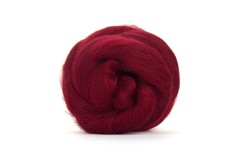 World of Wool Dyed Merino - 23 Micron  - Ruby (62) - 100g
