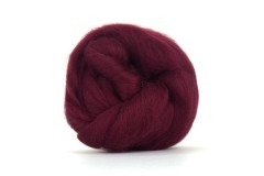 World of Wool Dyed Merino - 23 Micron  - Claret (65) - 100g
