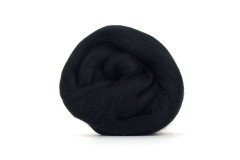 World of Wool Dyed Merino - 23 Micron  - Raven (74) - 100g