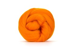 World of Wool Dyed Merino - 23 Micron  - Clementine (85) - 100g