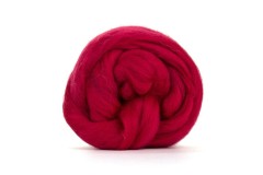 World of Wool Dyed Merino - 23 Micron  - Crimson (94) - 100g