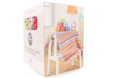 West Yorkshire Spinners - Crochet Carousel Baby Blanket (Yarn Pack)