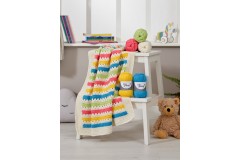 West Yorkshire Spinners - Crochet Carnival Baby Blanket Kit (Yarn Pack)