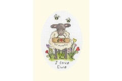Bothy Threads - I Love Ewe (Cross Stitch Kit)