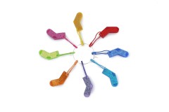 Yarnistry - Stitch Markers - Socks - Glitter - Set of 8