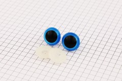 Safety Eyes, Blue, 15mm (pack of 2)