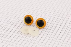 Safety Eyes, Yellow, 15mm (pack of 2)
