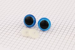 Safety Eyes, Blue, 18mm (pack of 2)
