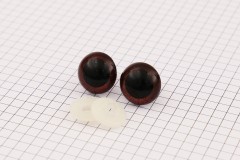 Safety Eyes, Brown, 18mm (pack of 2)