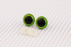 Safety Eyes, Green, 18mm (pack of 2)