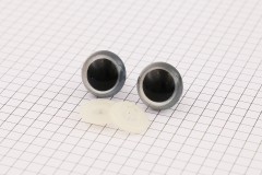 Safety Eyes, Silver, 18mm (pack of 2)