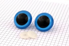 Safety Eyes, Blue, 30mm (pack of 2)
