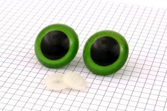 Safety Eyes, Green, 30mm (pack of 2)