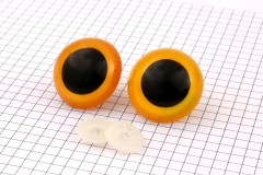 Safety Eyes, Yellow, 30mm (pack of 2)