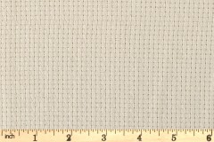 Zweigart 7 Count Monks Cloth - Cream (53) - 140cm / 55inch wide
