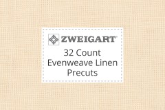 Zweigart Evenweave Linen - 32 Count (Belfast) - Precuts