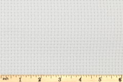 Zweigart 6 Count Aida - White (1) - 60cm / 24inch wide