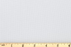 Zweigart 32 Count Evenweave (Murano) - White (100) - 140cm / 55inch wide