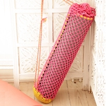 Free Pattern! Crocheted Yoga Mat Bag in Drops Merino Extra Fine
