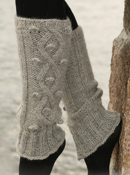 Blog - Free Pattern! Knitted Leg Warmers in Drops Alpaca - Wool ...